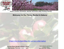 Tablet Screenshot of highlandorchards.net